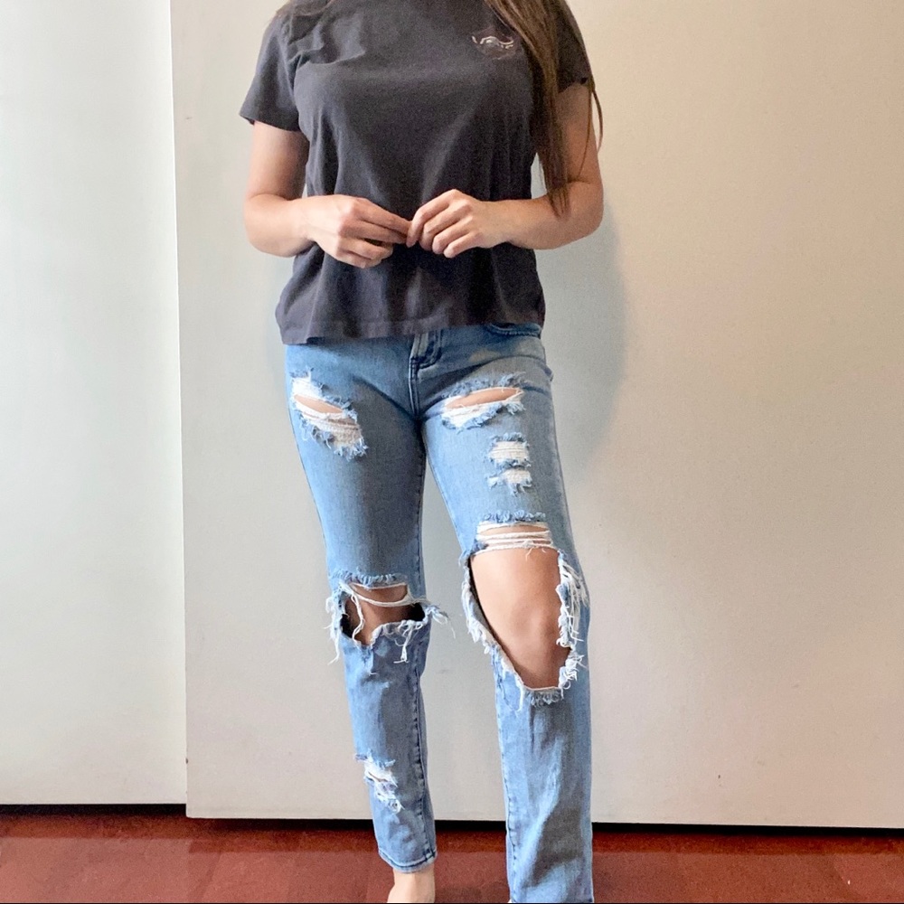 Brandy Melville Ripped Jeans